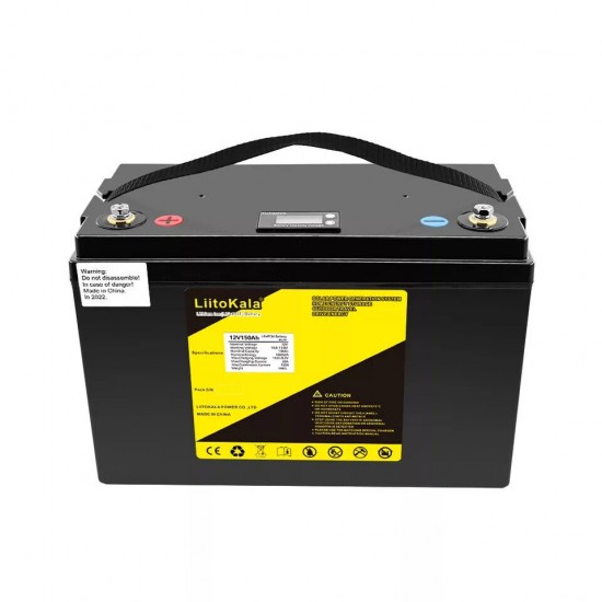 Akumulators Liitokala LifePO4 12V 150Ah (ar Lcd displeju) Akumulators Liitokala LifePO4 12V 150Ah (ar Lcd displeju)