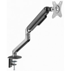 Monitora stiprinājums Gembird Desk Mounted Adjustable Monitor Arm Space Grey