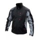 Jaka softshell, 96% poliestera + 4% elastana Jaka softshell, 96% poliestera + 4% elastana
