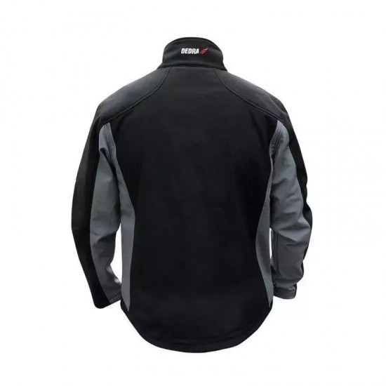 Jaka softshell, 96% poliestera + 4% elastana Jaka softshell, 96% poliestera + 4% elastana