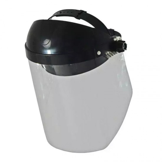 Sejas aizsargs, caurspidigs, garums 24 cm, ar pieres aizsardzibu, ražots Polija, CE Sejas aizsargs, caurspidigs, garums 24 cm, ar pieres aizsardzibu, ražots Polija, CE