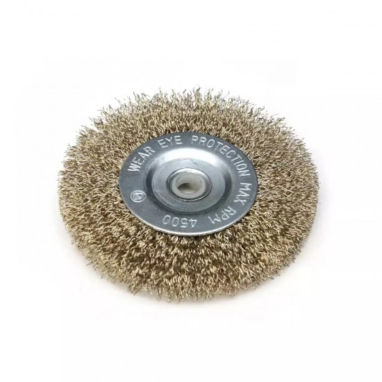 Diskveida stieplu suka ar misina parklajumu, 100mm, cauruma diametrs 12.7mm Diskveida stieplu suka ar misina parklajumu, 100mm, cauruma diametrs 12.7mm