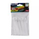 Velcro saites, 16 x 210 mm baltas, 5 gab. Velcro saites, 16 x 210 mm baltas, 5 gab.