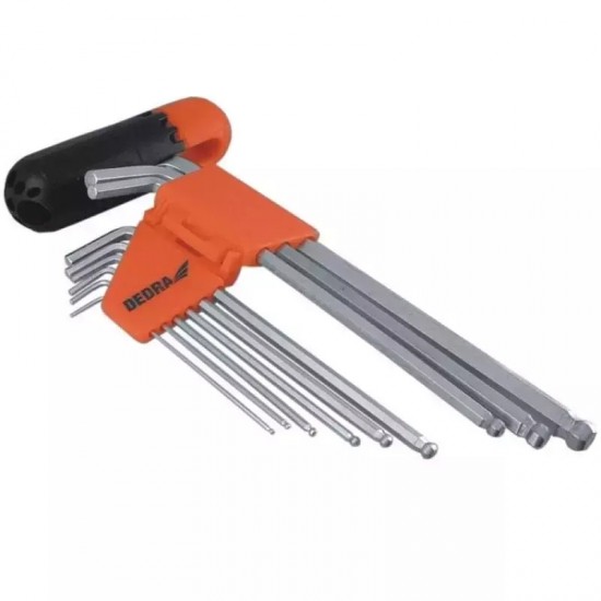Seškanšu atslegas ar loditi CrV, COLLU (1/16, 5/64, 3/32, 1/8, 5/32, 3/16, 1/4, 5/16, 3/8”), 9 gab. supergari, mainams rokturis Seškanšu atslegas ar loditi CrV, COLLU (1/16, 5/64, 3/32, 1/8, 5/32, 3/16, 1/4, 5/16, 3/8”), 9 gab. supergari, mainams rokturis