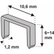 Skavas, 10 mm, 1000 gab., veids D11 (1,2 x 10,6 mm) Skavas, 10 mm, 1000 gab., veids D11 (1,2 x 10,6 mm)