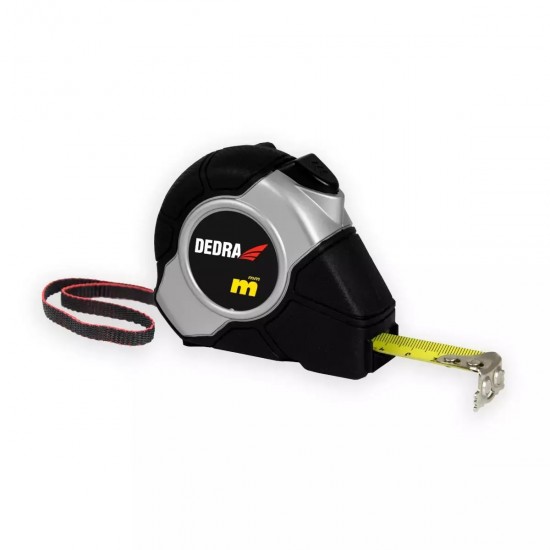 Merlente, 5 m/19 mm, I CE, korpuss ar gumijas parklajumu, par 30 % biezakalente ar neilona parklajumu, magnets, AUTOMATISKA fiksacija, turetajs Merlente, 5 m/19 mm, I CE, korpuss ar gumijas parklajumu, par 30 % biezakalente ar neilona parklajumu, magnets, AUTOMATISKA fiksacija, turetajs