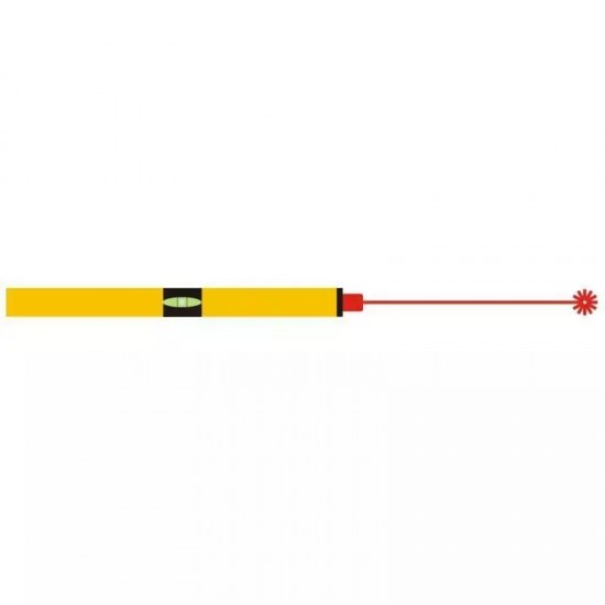 Lazera limenradis, 2. klase; 60 cm; precizitate 0,5 mm/m; horizontali indikatori (ar palielinajumu) un regulejams 0–90°; prizma “linija”; prizma 90 gradi “punkts” Lazera limenradis, 2. klase; 60 cm; precizitate 0,5 mm/m; horizontali indikatori (ar palielinajumu) un regulejams 0–90°; prizma “linija”; prizma 90 gradi “punkts”