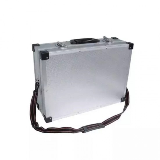 Aluminija instrumentu koferis, 460 x 325 x 150, sudraba Aluminija instrumentu koferis, 460 x 325 x 150, sudraba