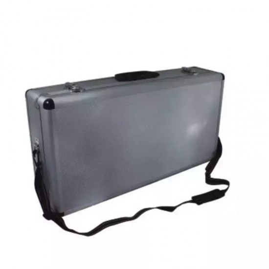 Aluminija instrumentu koferis, 640x320x150 sudraba Aluminija instrumentu koferis, 640x320x150 sudraba