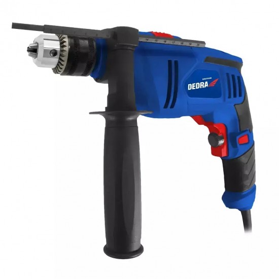 Triecienurbjmašina 700W, atslegu turetajs 13 mm, krasaina kaste Triecienurbjmašina 700W, atslegu turetajs 13 mm, krasaina kaste