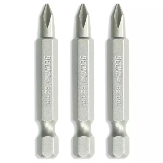 Skruvgriežu uzgalu komplekts Phillips PH1/2/3x50mm, blisteris Skruvgriežu uzgalu komplekts Phillips PH1/2/3x50mm, blisteris