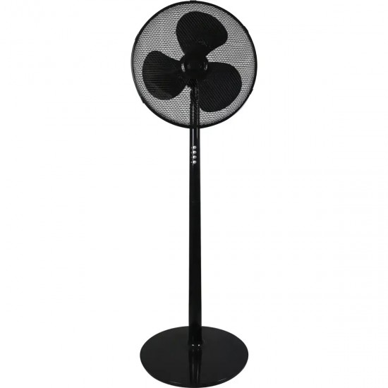 Galda ventilators, 9”, melns Galda ventilators, 9”, melns