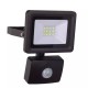 Sieninis šviestuvas su judesio davikliu SLIM 10W SMD LED, IP44 Sieninis šviestuvas su judesio davikliu SLIM 10W SMD LED, IP44