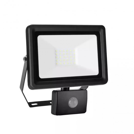 Sieninis šviestuvas su judesio davikliu SLIM 30W SMD LED, IP44 Sieninis šviestuvas su judesio davikliu SLIM 30W SMD LED, IP44