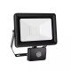 Sieninis šviestuvas su judesio davikliu SLIM 30W SMD LED, IP44 Sieninis šviestuvas su judesio davikliu SLIM 30W SMD LED, IP44