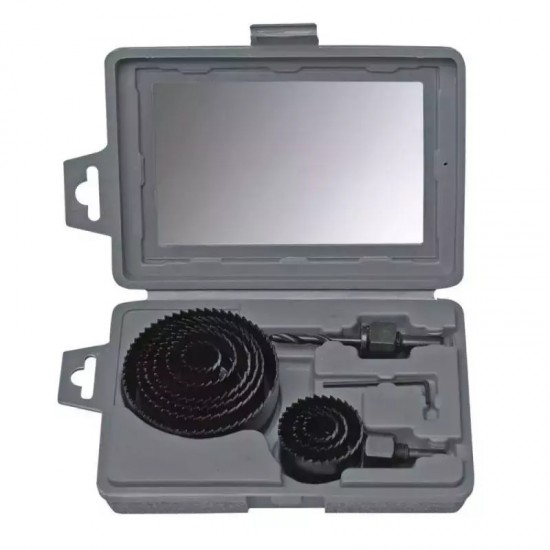Caurumzagu komplekts kokam, 9 gab., 19–82 mm Caurumzagu komplekts kokam, 9 gab., 19–82 mm