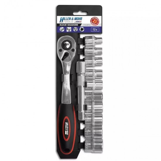 Mucinu atslegas, CrV, 12 gab.,1/2” Mucinu atslegas, CrV, 12 gab.,1/2”