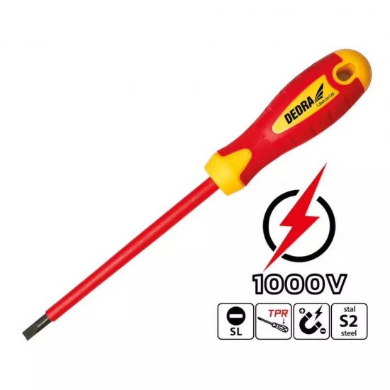 Izolets plakans skruvgriezis 6.5x150mm Izolets plakans skruvgriezis 6.5x150mm