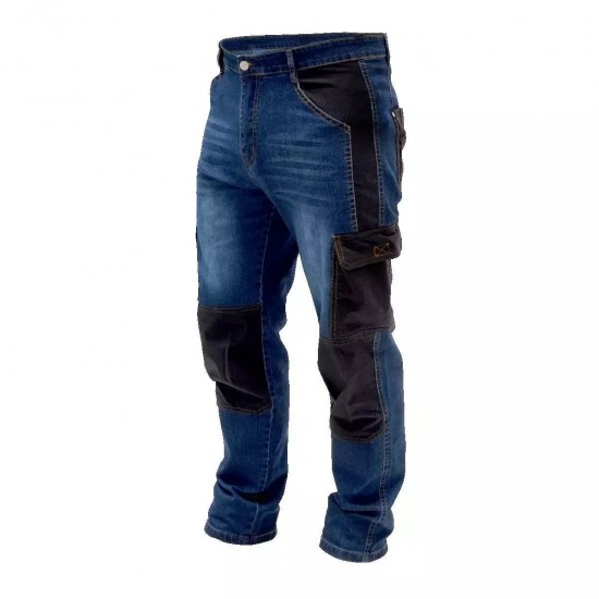 Džinsa bikses, džinsa audums 280g/m2 Džinsa bikses, džinsa audums 280g/m2