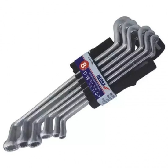 Radzinatslegas CrV, izliektas, 6–7, 8–9, 10–11, 12–13, 14–15, 16–17, 18–19, 20–22 mm, 8 gab. Radzinatslegas CrV, izliektas, 6–7, 8–9, 10–11, 12–13, 14–15, 16–17, 18–19, 20–22 mm, 8 gab.