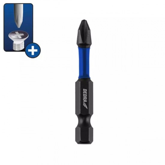 Triecienskruvgriežu uzgali Phillips PH3x50mm,2 gab Triecienskruvgriežu uzgali Phillips PH3x50mm,2 gab