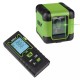 Krustveida zalais lazers + lazera talmers 40m - komplekts Krustveida zalais lazers + lazera talmers 40m - komplekts