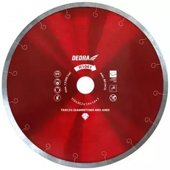 Dimanta ripzagis cietas keramikas griešanai 110x22,2mm Dimanta ripzagis cietas keramikas griešanai 110x22,2mm