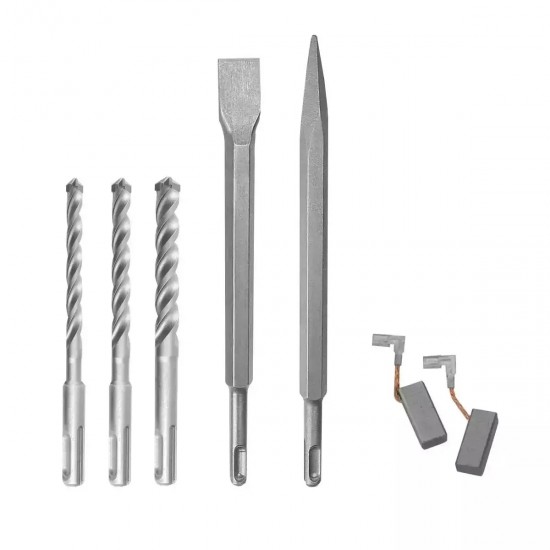 Perforators SDS PLUS 1050W, 0–980/min, 3funkcijas, koferis Perforators SDS PLUS 1050W, 0–980/min, 3funkcijas, koferis