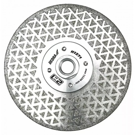Dimanta ripzagis akmens sausai griešanai un slipešanai125 mm Dimanta ripzagis akmens sausai griešanai un slipešanai125 mm