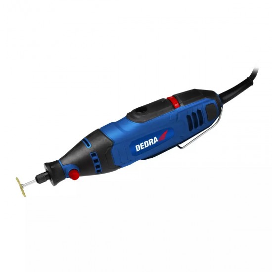 Mini slipmašina 135W - komplekts ar piederumiem 215 gab., čemodans Mini slipmašina 135W - komplekts ar piederumiem 215 gab., čemodans