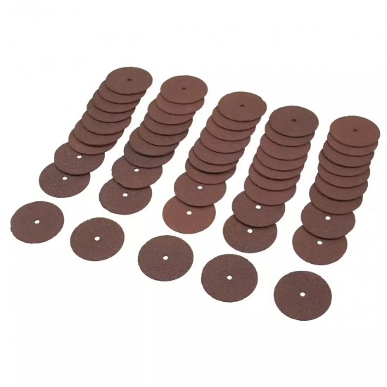 Korunda griešanas disks 24x2,0 mm, komplekta 50 gab. Korunda griešanas disks 24x2,0 mm, komplekta 50 gab.