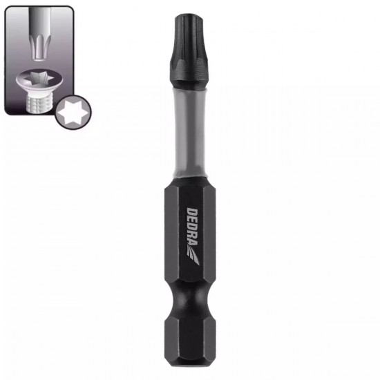 Triecienskruvgriežu uzgali Torx T15x50mm,2 gab Triecienskruvgriežu uzgali Torx T15x50mm,2 gab