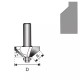 Lenka freze, kats 8 D 35,5 H 15,9 mm a 45° Lenka freze, kats 8 D 35,5 H 15,9 mm a 45°