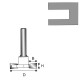 T-veida rievu freze, kats 8 D 32 H 6,35 B 9,4 mm T-veida rievu freze, kats 8 D 32 H 6,35 B 9,4 mm