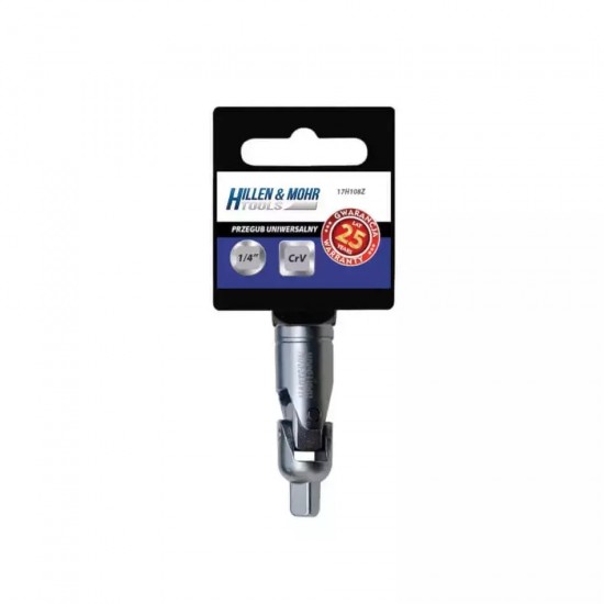 Universalais šarnirs 1/4”, plastmasas turetajs Universalais šarnirs 1/4”, plastmasas turetajs